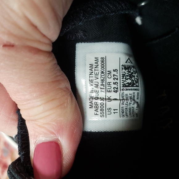 VGUC- Women’s Leather Shimmer Leopard Print Chuck Taylor All Stars - Picture 9 of 9